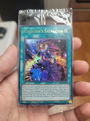 Yu-Gi-Oh! Magicians Salvation LART-EN060 Ultra Rare Limited Edition Sealed-image