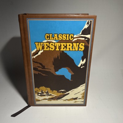 Classic Westerns Zane Grey Cather Wister Brand New Leather Bound Collectible-image