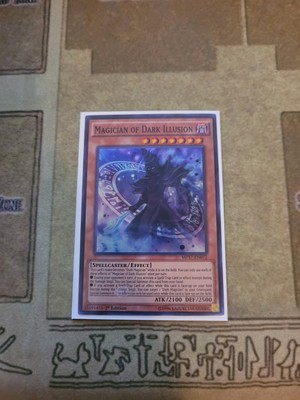 YUGIOH MAGICIAN OF DARK ILLUSION MP17-EN072 SUPER 1ST ED NM-image