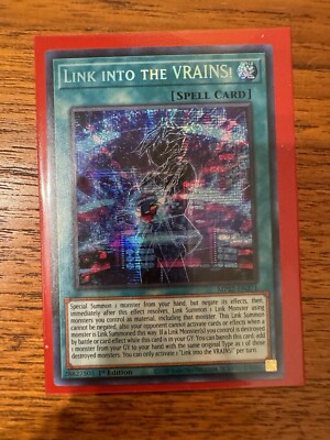 Link into the VRAINS! MP22-EN271 Prismatic Secret Rare YuGiOh Card NM English-image