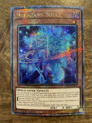 Magicians' Souls RA02-EN014 - 1st Ed - Quarter Century Secret Rare - Near Mint!-image