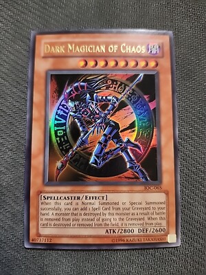 YUGIOH DARK MAGICIAN OF CHAOS ULTRA RARE (IOC-065) 2004 VLP-image
