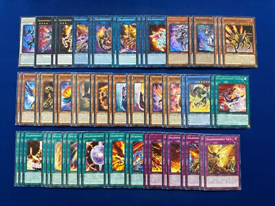 Yu-Gi-Oh! VRAINS - Theodore Hamilton's Complete Salamangreat Link Deck-image