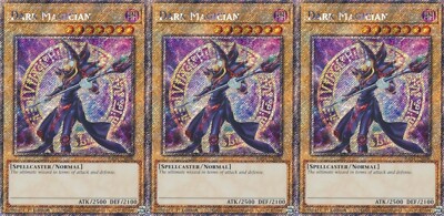 3x Dark Magician (8th Art) | RA04-EN106 | PSR | 1st Ed | Near Mint-image