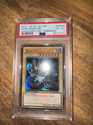 PSA 6 2013 Yu-Gi-Oh Dark Magician Limited Edition LC01-EN005-image