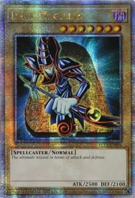 Lightly Played Dark Magician - LC01-EN005 - Quarter Century Secret Rare - Limite-image