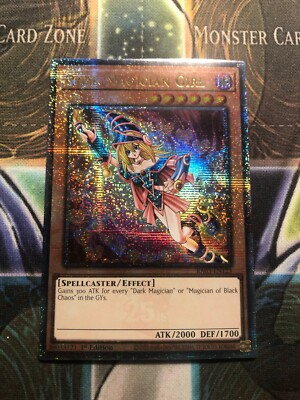 * DARK MAGICIAN GIRL * 1ST EDITION QUARTER CENTURY SECRET RARE RA03-EN123 YUGIOH-image