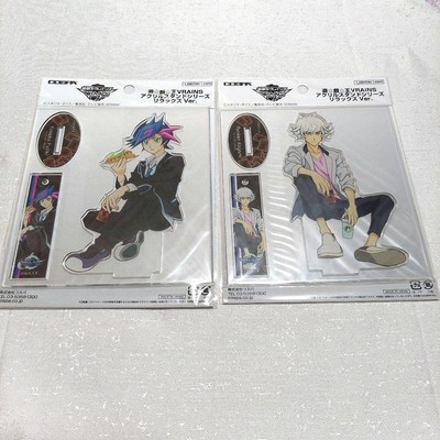 YuGiOh! VRAINS Yusaku Akryl Stand Majestic Red Dragon Set Collectible Anime Fig-image