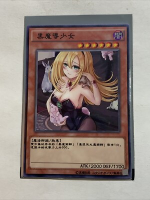 Bunny Dark Magician Girl Sexy Card Anime Yugioh Art Rare DMG Cute Alt Art Custom-image