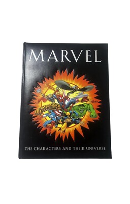 MARVEL: THE CHARACTERS AND THEIR UNIVERSE LEATHER-BOUND by Michael Mallory -image