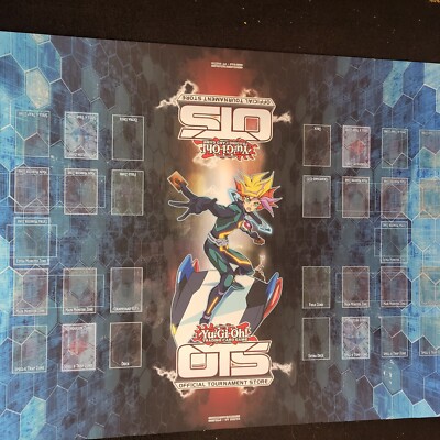 Four Player OTS official VRAINS 6ft YuGiOh play mat -image