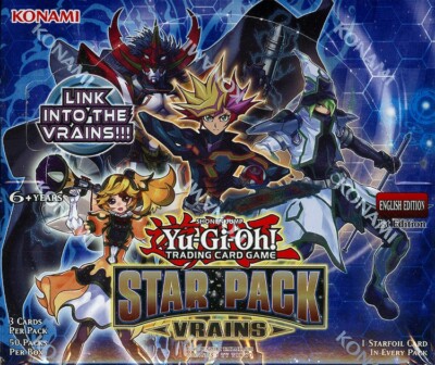 YUGIOH STAR PACK VRAINS BOX BLOWOUT CARDS-image