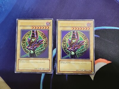 2X Yu-Gi-Oh! Dark Magician Retro Pack RP01-EN003 2020 Date Ultra Rare REPRINT!-image