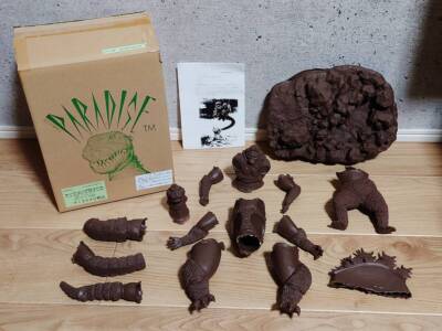 PARADISE Soft Vinyl Kit King Kong vs. Godzilla Giant Swing W/BOX F/S FEDEX-image