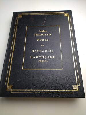 SELECTED WORKS OF NATHANIEL HAWTHORNE (Leather, 2002 Mundus Media, Very Good)-image