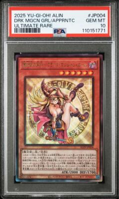 PSA 10 Yu-Gi-Oh! Yugioh Magician's Apprentice Dark Magician Girl Ultimate Rare-image