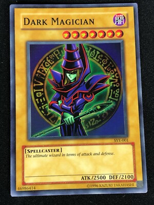 YUGIOH DARK MAGICIAN SYE-001 SUPER (LP)-image