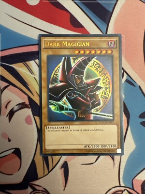 Yugioh Arcana Red Dark Magician YGLD-ENB02 ULTRA RARE HOLOFOIL NM-image