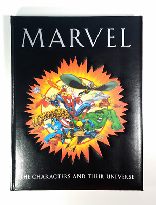 MARVEL The Characters and Their Universe Vol. 1 Leather Bound HC (2001) New-image