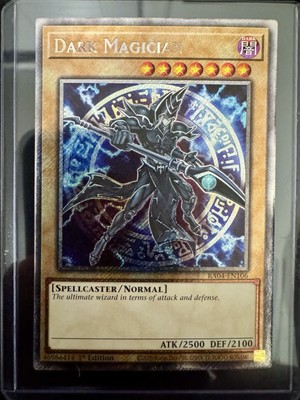 Yu-Gi-Oh! Dark Magician 6th Alternative Art RA04-EN106 Platinum Secret Rare-image