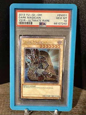 2013 Yu-Gi-Oh! Dark Magician YSYR- Ultimate Rare #EN001 PSA 10 -image