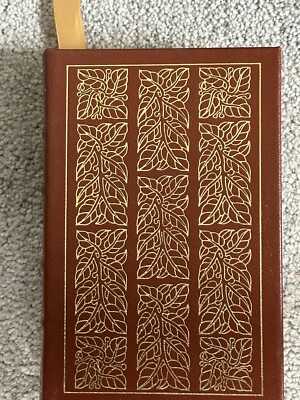 WALDEN by HENRY DAVID THOREAU EASTON PRESS Full Leather UNREAD-image