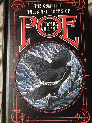 ❤️The Complete Tales and Poems of Edgar Allan Poe, Leather Bound Book, Fast Ship-image
