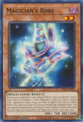 Yugioh! Magician's Robe - LDS3-EN085 - Common - 1st Edition Near Mint, English-image