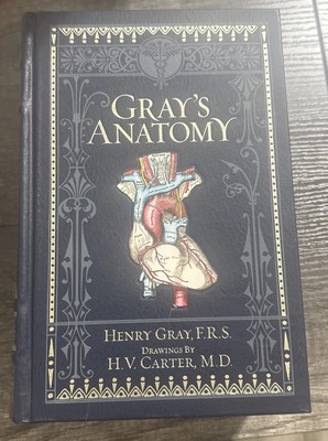Gray's Anatomy by Henry Gray Brand New Leather Bound Collectible Gift-image