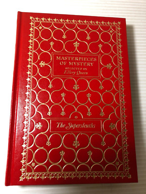 Ellery Queen MASTERPIECES of MYSTERY 1976 THE SUPER-SLEUTHS  Deluxe Binding-image