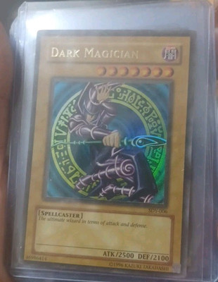 Yugioh Dark Magician Ultra Rare Unlimited Nm / VVLP-image