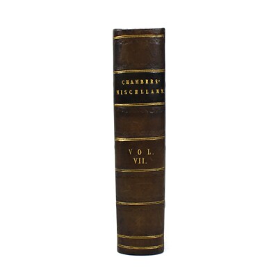 Chambers's Miscellany of Useful & Entertaining Tracts bound Vols XVIII-XX, 1847-image