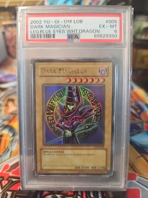 The Legend Of Blue Eyes White Dragon- Dark Magician PSA 6-image