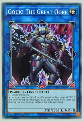 Yugioh Gouki the Great Ogre SP18-EN034 Common 1st Edition-image
