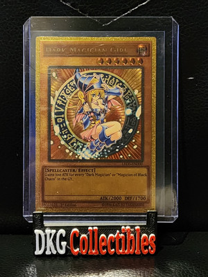 Custom Gold  Dark Magician Girl Card-image