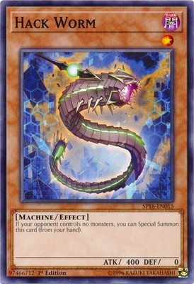 Hack Worm - SP18-EN015 - Common - 1st Edition Near Mint Star Pack: Vrains-image