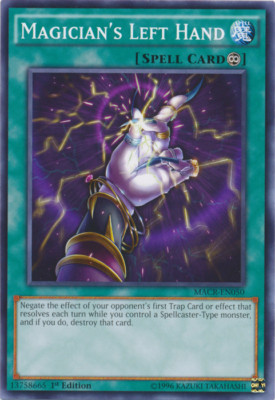 Magician's Left Hand x3 MACR-EN050 Yu-Gi-Oh! TCG Common-image