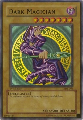 Dark Magician - SDY-006 - Ultra Rare - 1st Edition x1 - Damaged-image