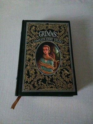 Grimm's Complete Fairy Tales Leatherbound Classic Collection Brothers Grimm EUC-image
