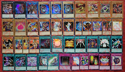 YUGIOH Yugi Deck 43 Cards Dark Magician *Slifer* Eternal Soul *Silent*-image