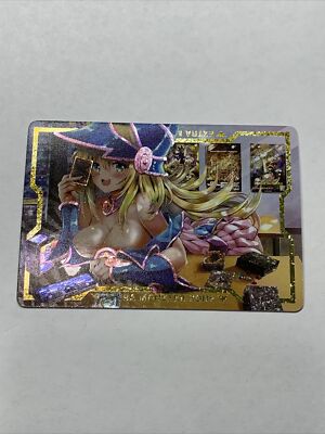 Dark Magician Girl Sexy ACG Goddess Story Waifu Card Girl Holo Anime Yugioh Hot-image
