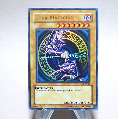 Yu-Gi-Oh Dark Magician SDY-006 Ultra Rare 2002 NM Asian English n354-image