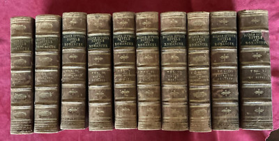 NOVELS & ROMANCES OF SIR EDWARD BULWER LYTTON, ROUTLEDGE, Vol. 1-10  1863 Vtg.-image