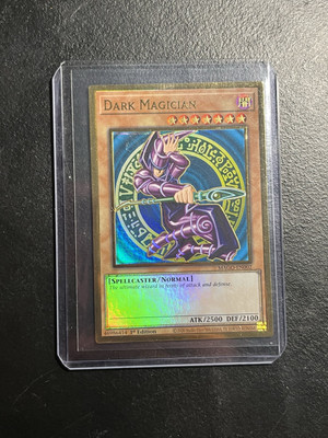 Yugioh Dark Magician MAGO-EN002 Gold Rare 1st Ed NM 🔥-image