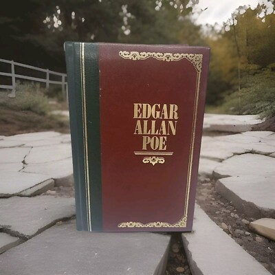 Edgar Allan Poe Masters Library Bonded Leather Amaranth Press Hardcover -image