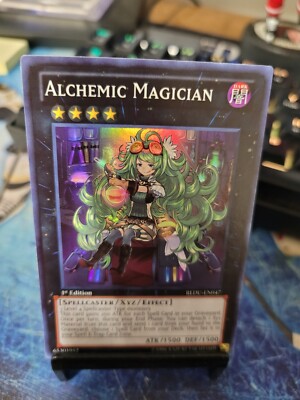 Yugioh Alchemic Magician 1st Edition REDU-EN047 DY 43-image