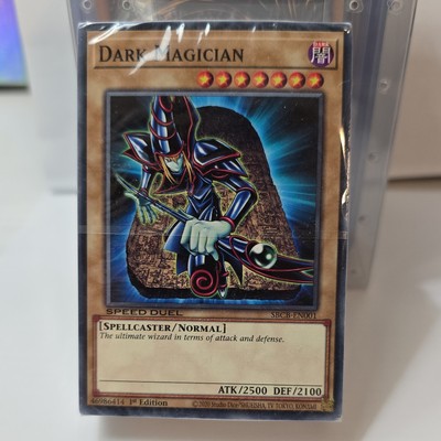 Yu-Gi-Oh Dark Magician Deck SBCB-EN001 - 1st Edition NM/M RARE Speed Duel GEM-image