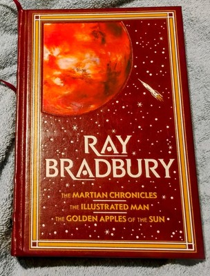 RAY BRADBURY SPECIAL LEATHER EDITION Barnes & Noble Omnibus 3 Books in 1 Volume-image