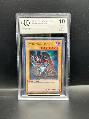Yugioh Beckett BCCG 10 MINT Dark Magician LC01-EN005 Ultra Rare Limited S#7975-image