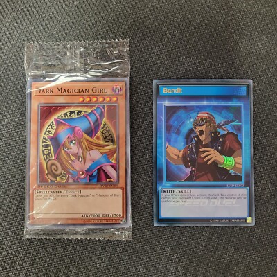 YuGiOh  DARK MAGICIAN GIRL EVSD-EN001 & BANDIT EVSD-ENS02 Speed Duel Promo-image